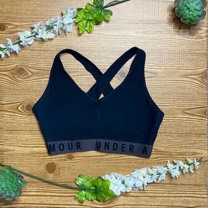2 for $20 Black Under Armour Crossback Sports Bra